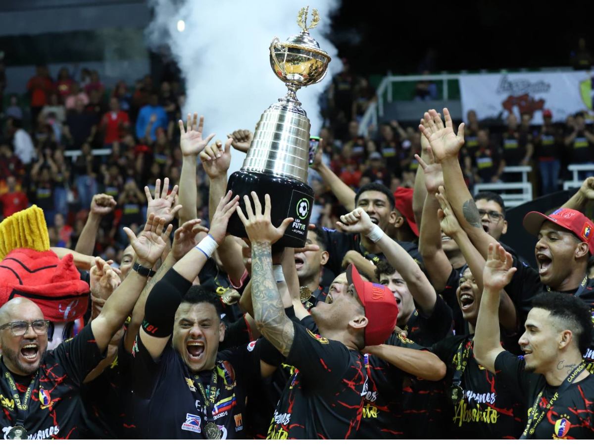 Centauros campeón de la Liga Futve Futsal 2024