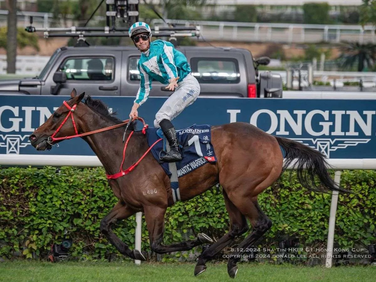 Romantic Warrior arribó a correr en Dubai y Ryad