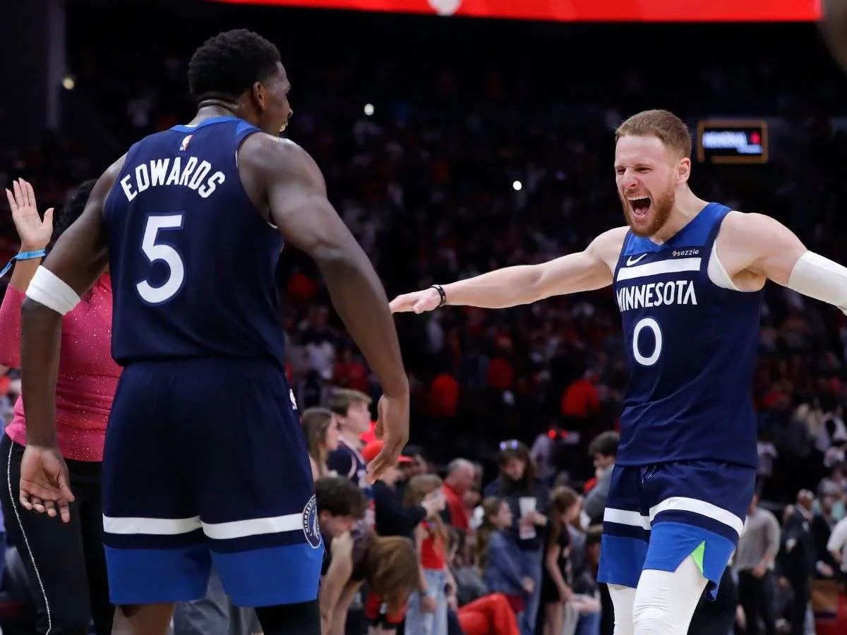 Anthony Edwards selló triunfo de los ´Wolves´con triple agónico