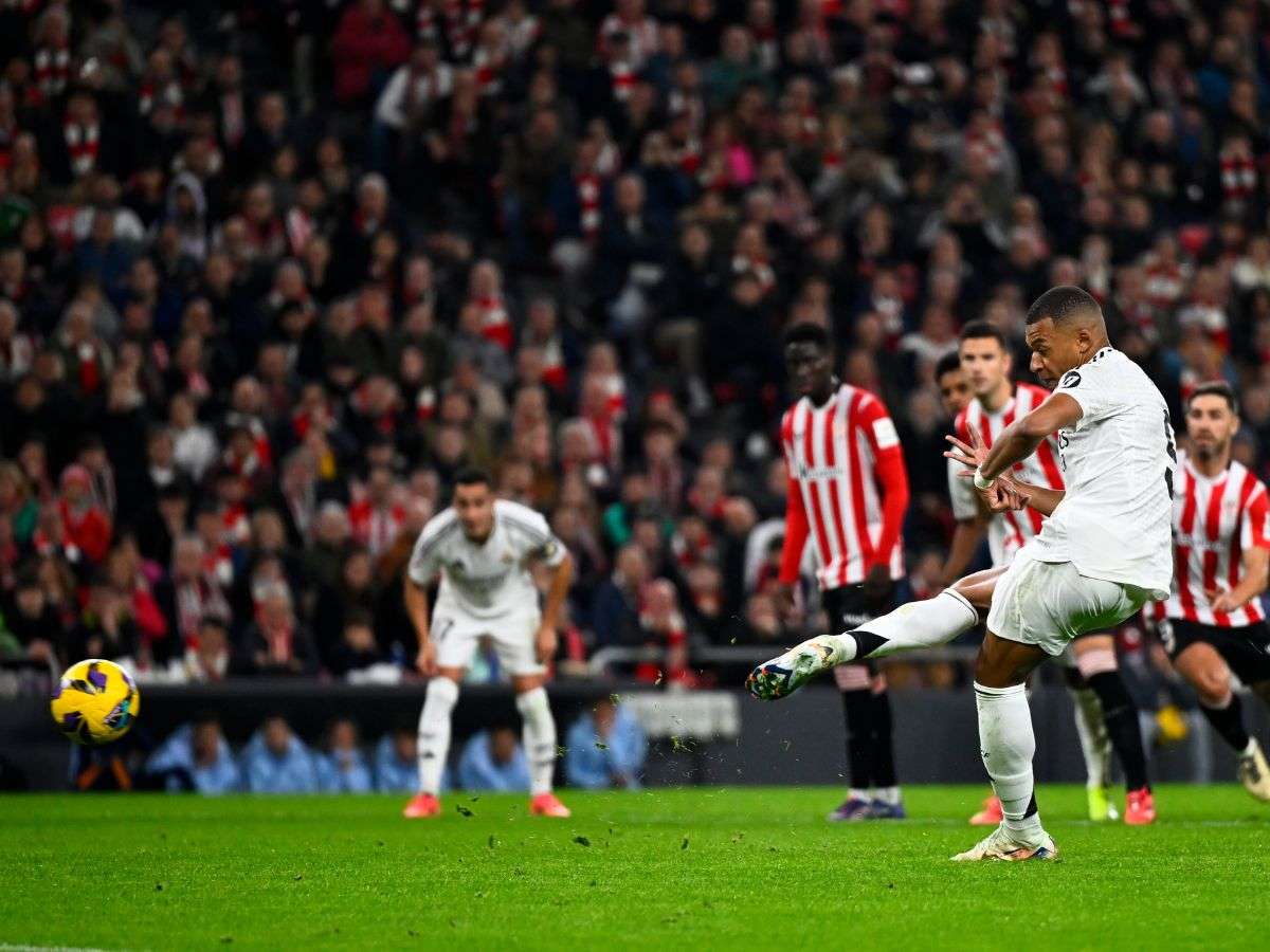 El Real Madrid tropezó con el Athletic Bilbao