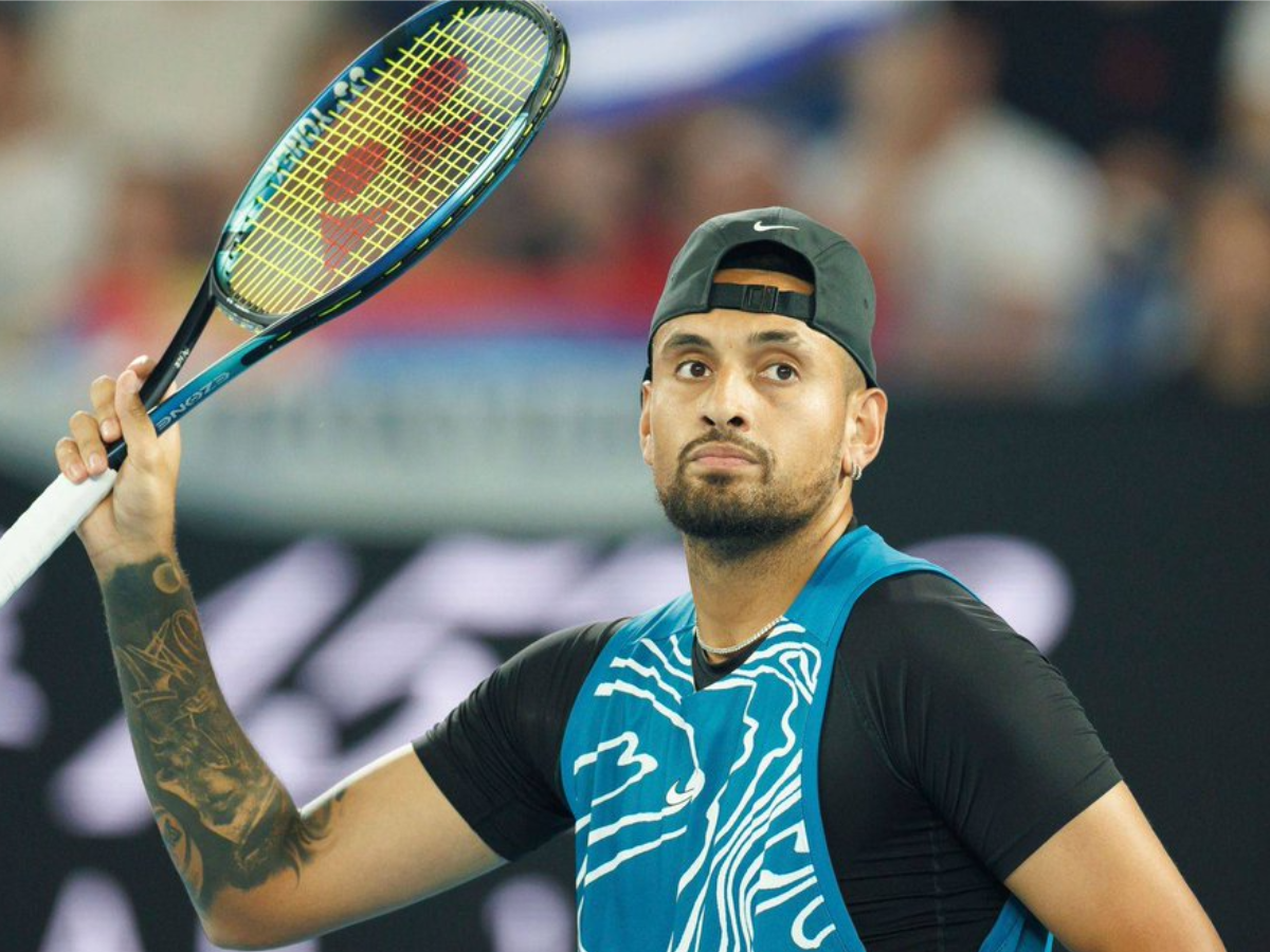 Kyrgios recogió elogios en su regreso a las canchas