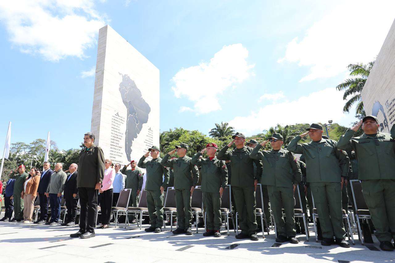 Presidente Maduro: La familia militar de Venezuela está más unida que nunca