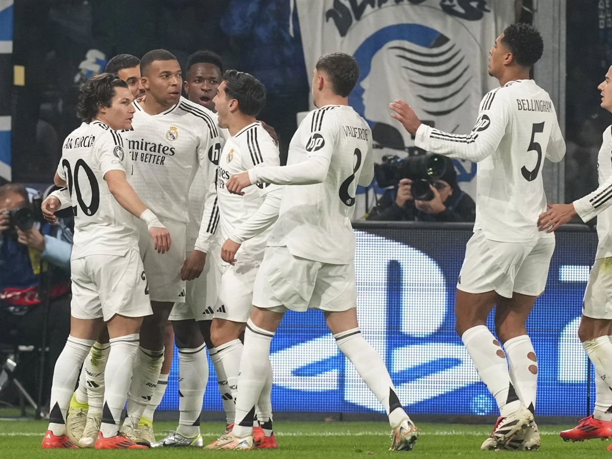 Real Madrid salió victorioso ante Atalanta