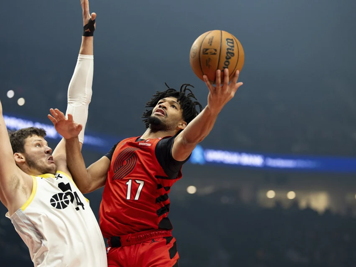 Trail Blazers se impuso a Jazz sobre el final