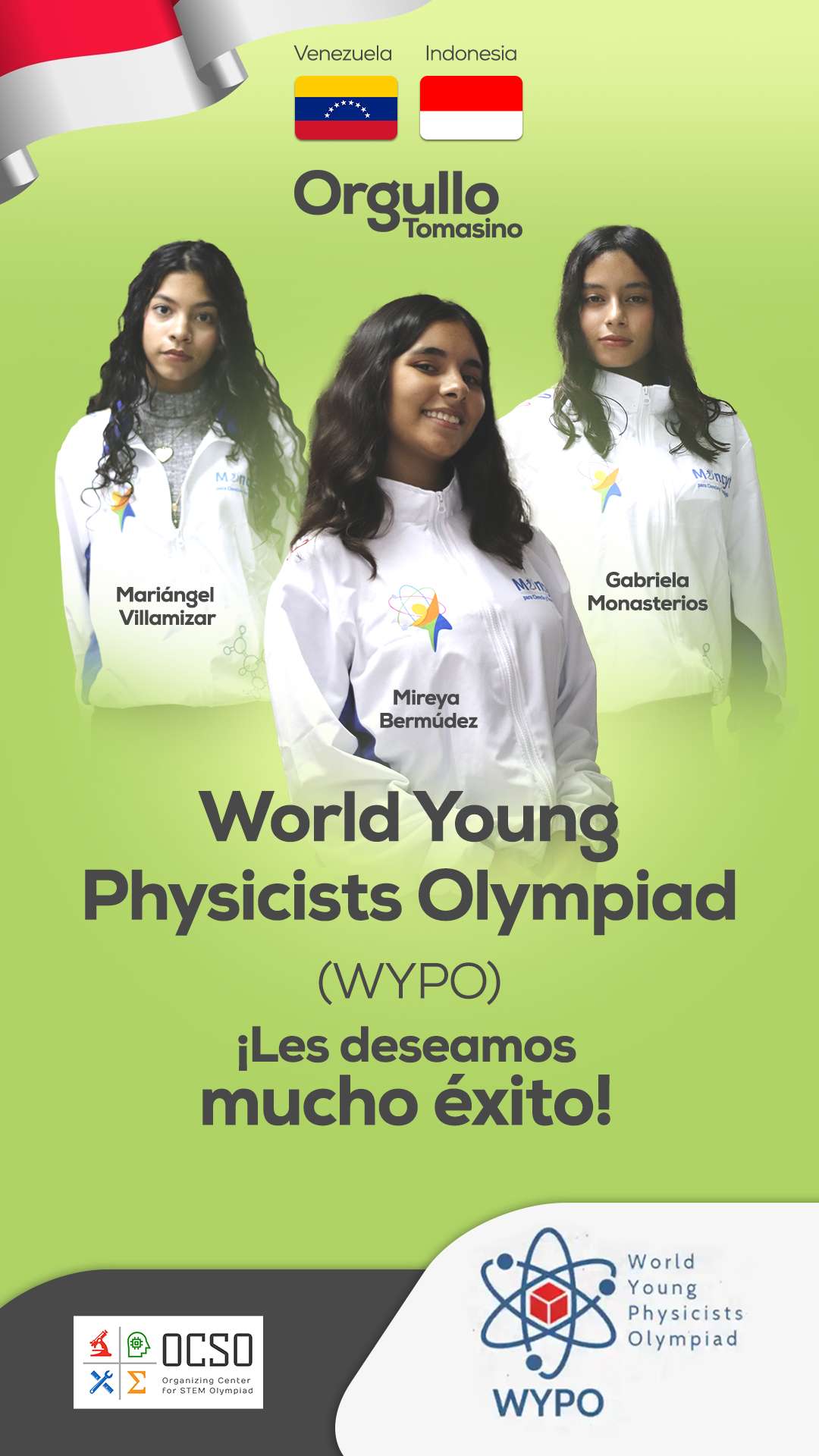 Venezolanas triunfan en en la Olimpiada Mundial de Jóvenes Físicos 2024