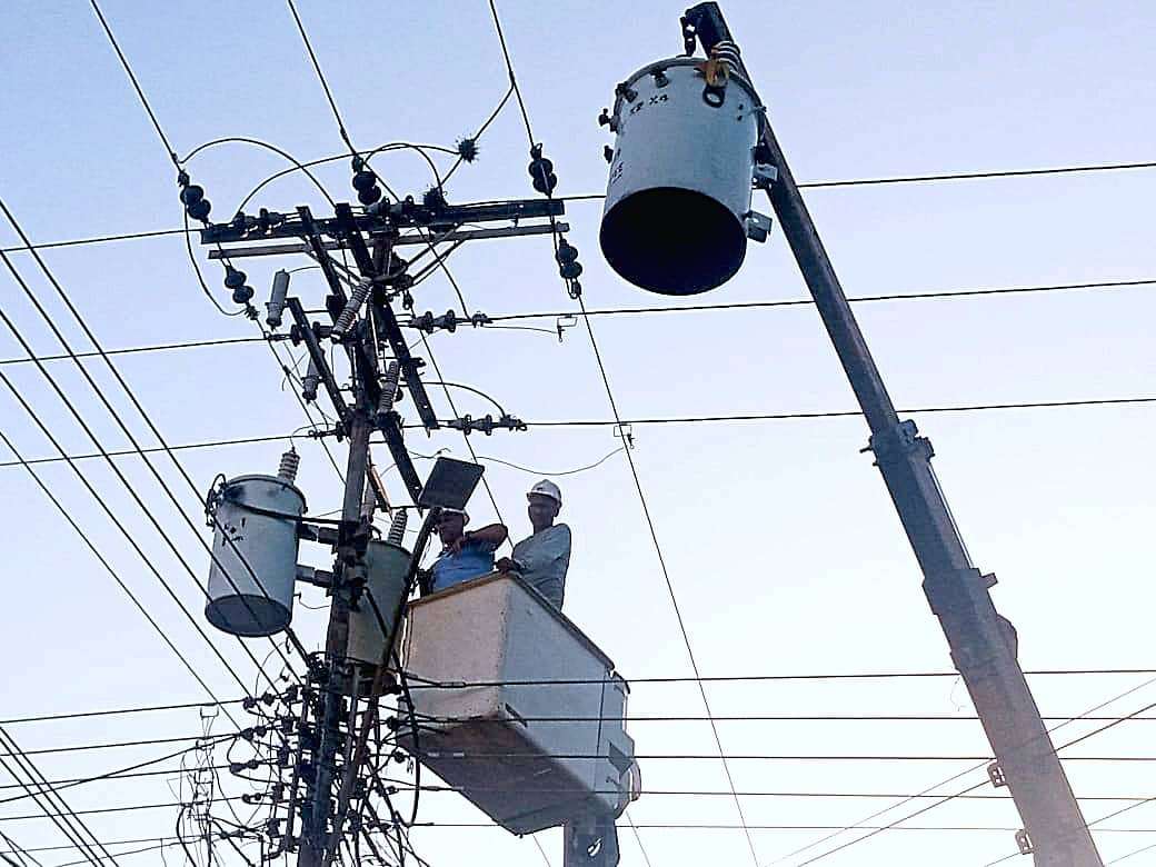 Instalaron más de 100 transformadores en Miranda