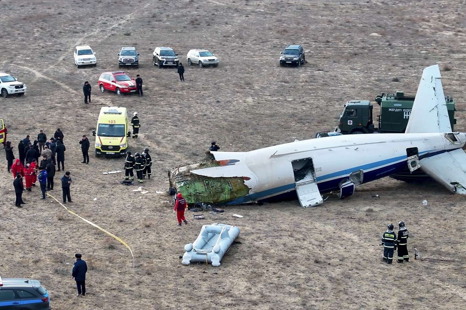 Esclarecen causas del accidente aéreo de Kazajistán