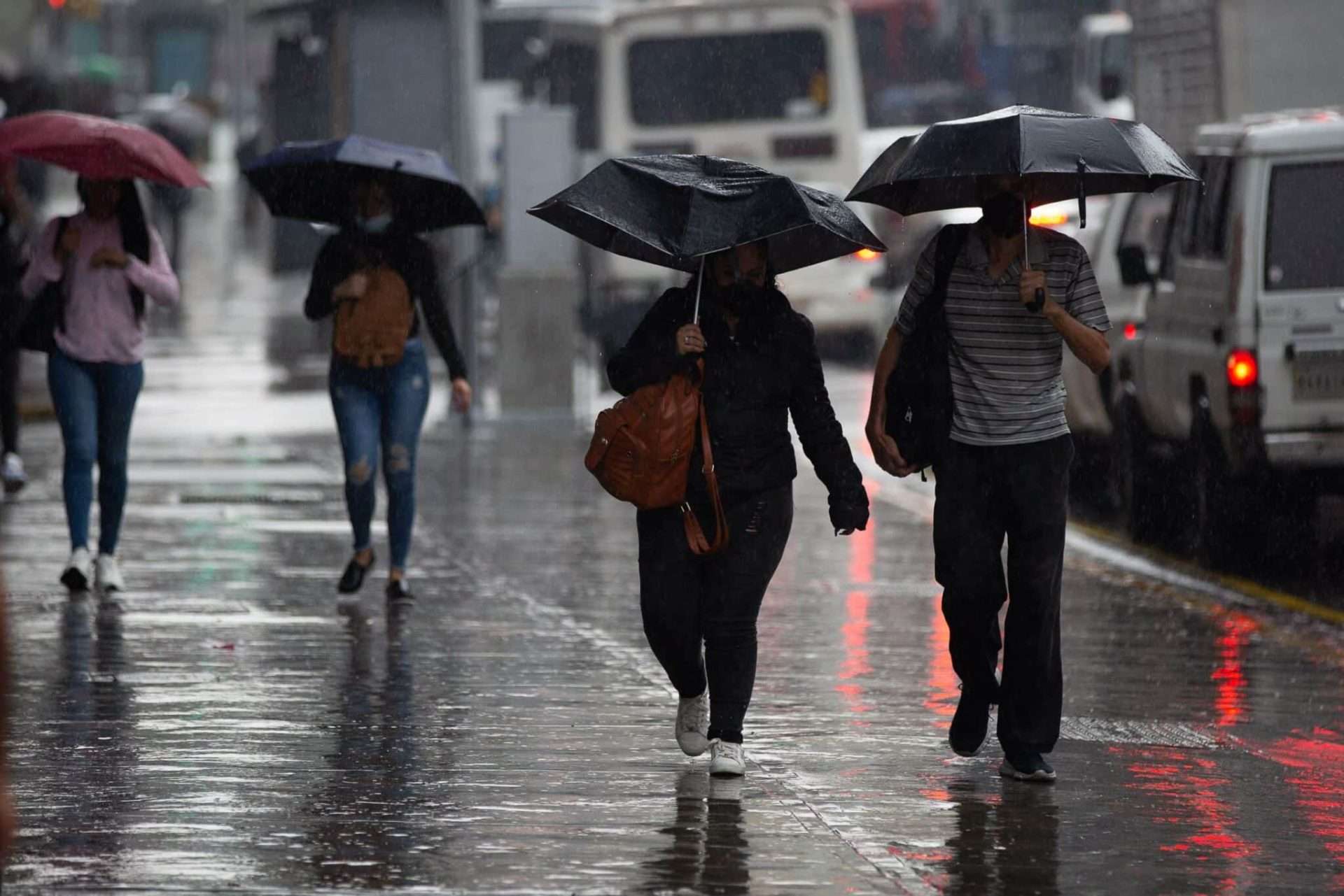El Inameh pronostica lluvias intensas en el territorio para esta semana