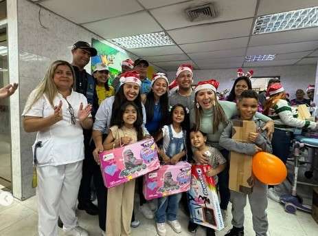 Niños del Hospital Pediátrico Dr. Elías Toro recibieron obsequios