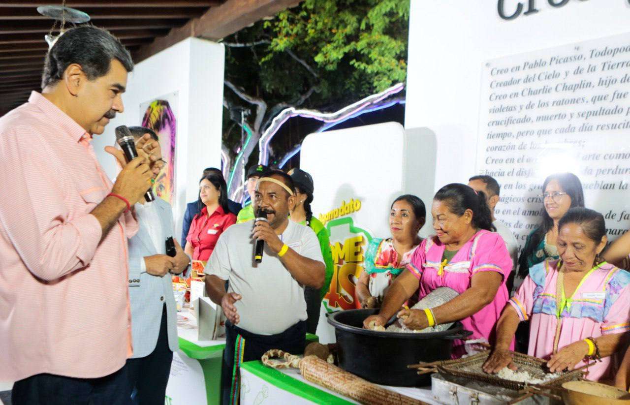 Presidente Maduro celebra reconocimiento del casabe como patrimonio