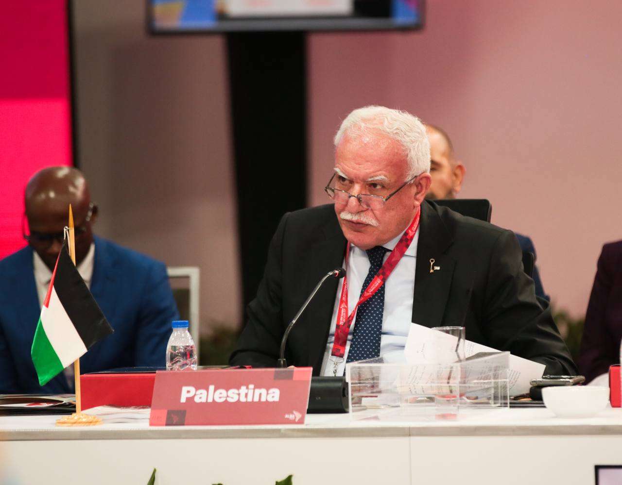 Riad Malki: Los palestinos resisten una ocupación que les niega sus derechos