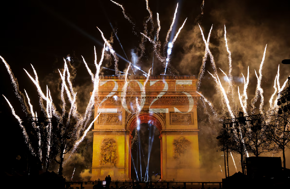 Las mejores imágenes de los festejos de Año Nuevo en el mundo
