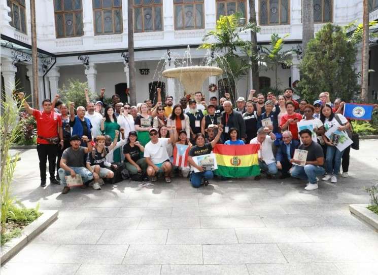 Delegaciones internacionales visitaron el Museo de Caracas