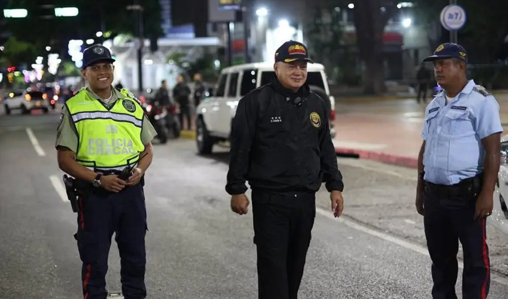 Diosdado Cabello supervisó el despliegue del primer ejercicio militar y policial