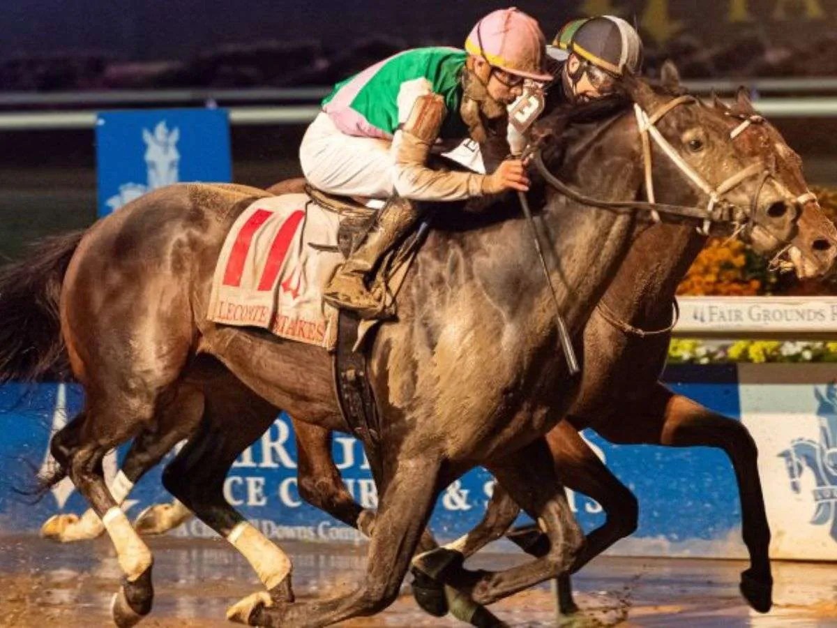 Disco Time se adjudicó el Lecomte Stakes