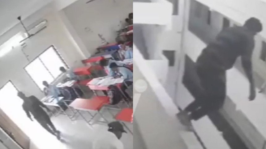 Estudiante se paró en plena clase y saltó desde un tercer piso frente a la mirada atónita de sus compañeros