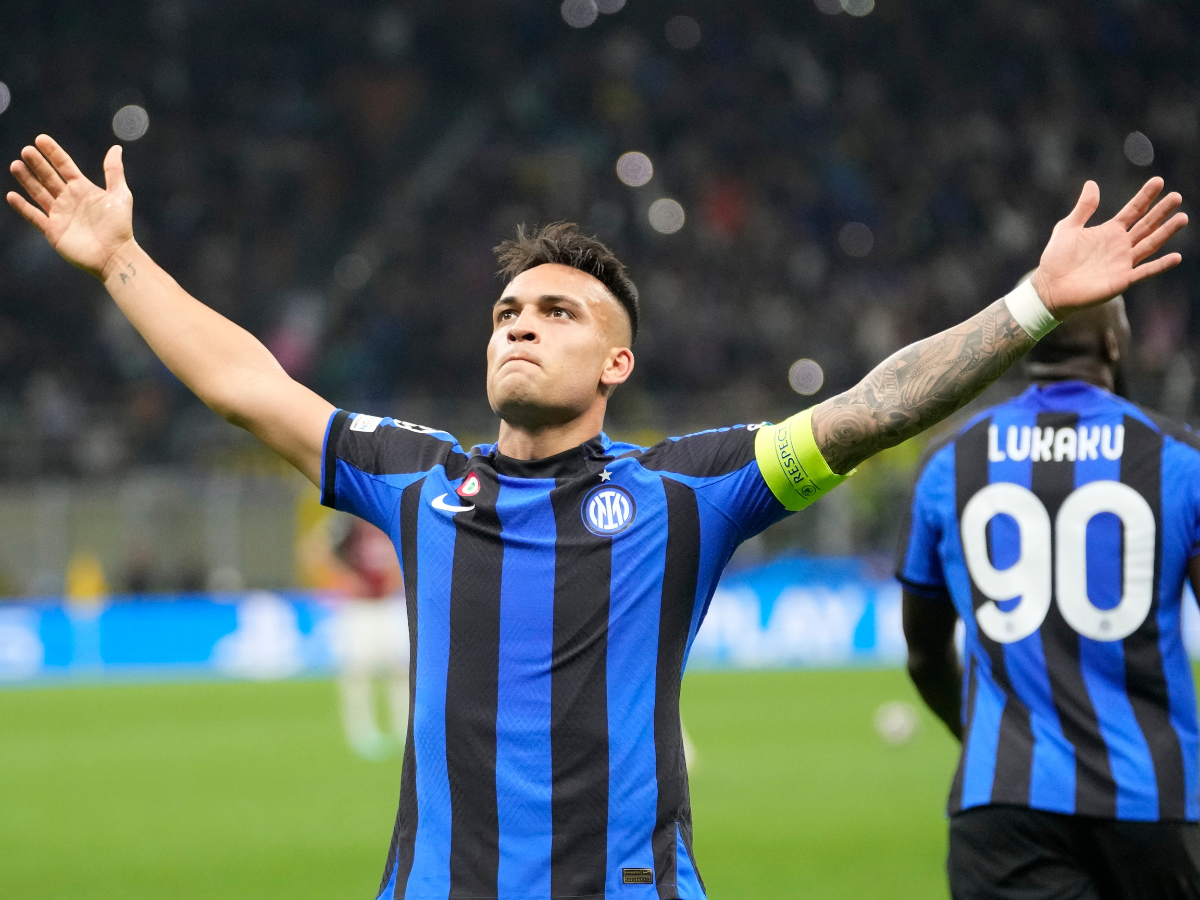 Lautaro Martínez es premiado en Italia