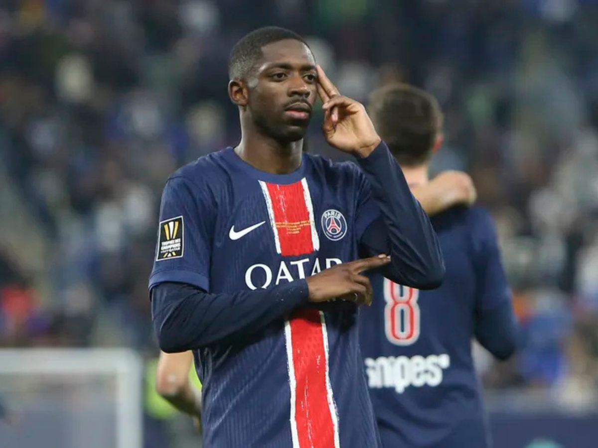 Dembélé fue el héroe del PSG en Qatar