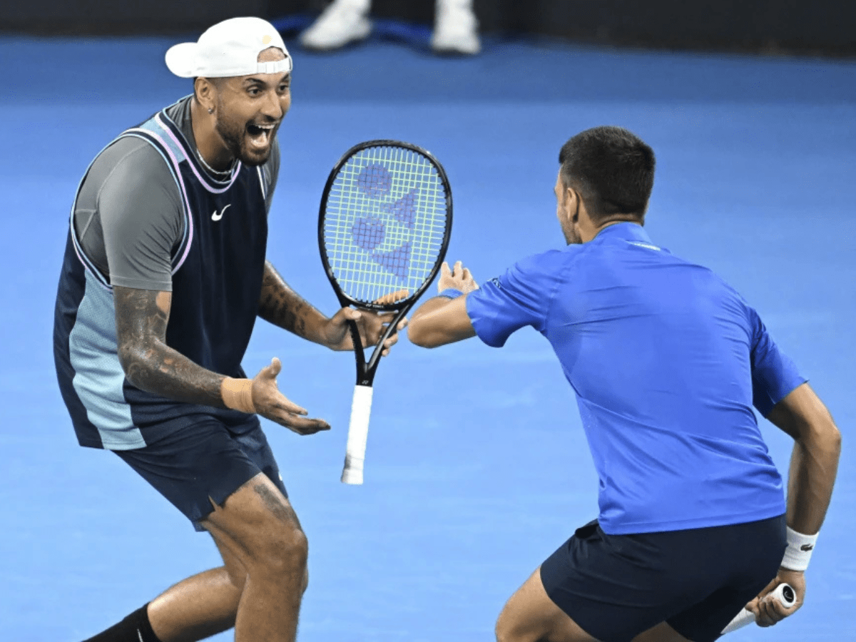 Djokovic y Kyrgios se despidieron del ATP de Brisbane