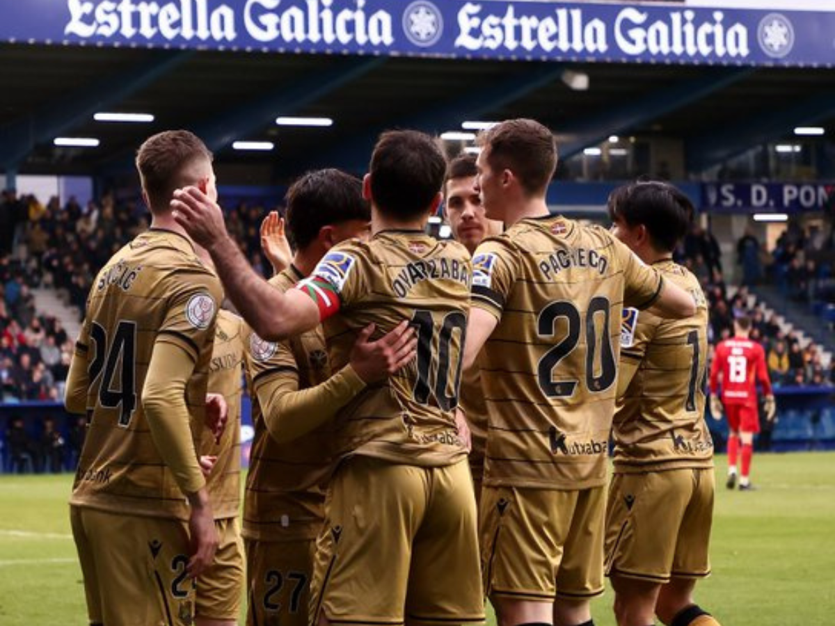La Real Sociedad de Aramburu avanzó en la Copa del Rey
