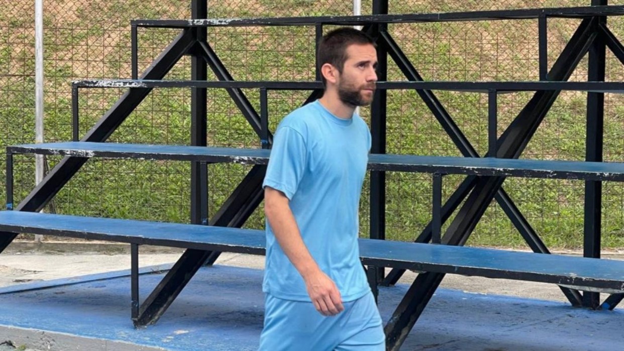 Imágenes del gendarme argentino Nahuel Gallo detenido en Caracas