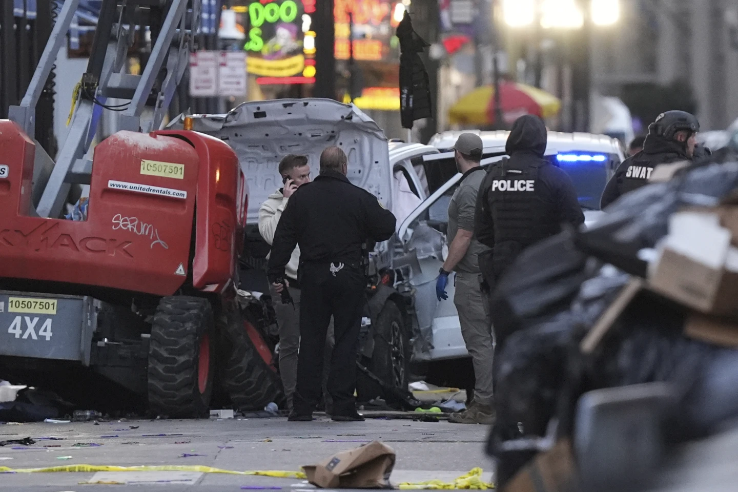 Nueva Orleans al menos 10 personas mueren por un atropello masivo en EE.UU.