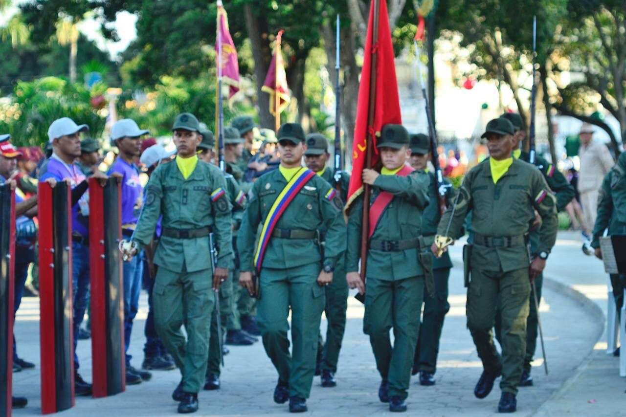 Combatientes de Lara juraron por la libertad y la soberanía