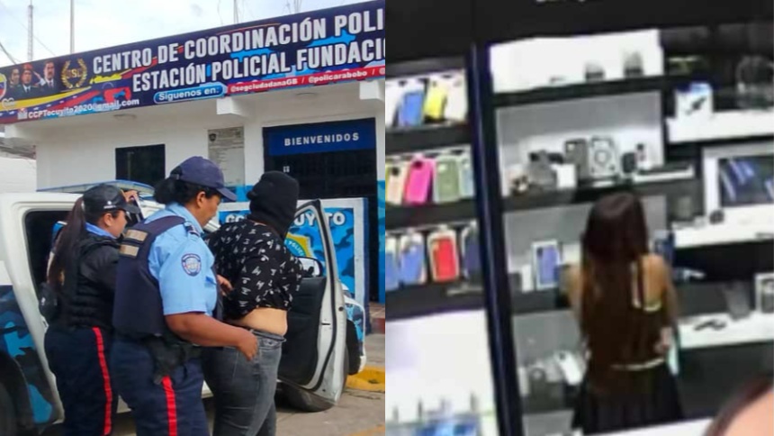 Cayó en Tocuyito una de las implicadas en robo de 12 mil dólares en tienda de centro comercial de La Candelaria