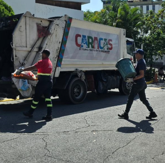 Caracas amaneció reluciente este primero de enero