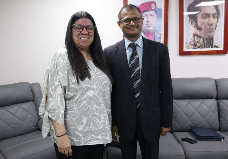 Venezuela e India realizan seguimiento a la agenda de cooperación