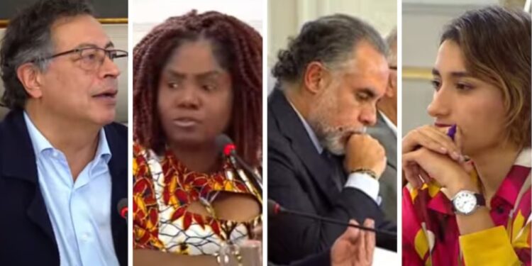 Ministros de Petro se rebelaron contra Sarabia y Benedetti en plena cadena nacional de TV