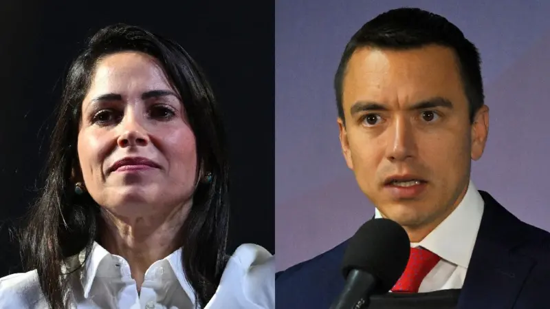 Noboa y González se presentarán en una segunda vuelta el 13A según preliminares