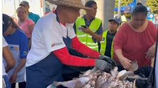 Este viernes inició el plan "Venezuela come más pescado" en 13 estados del país