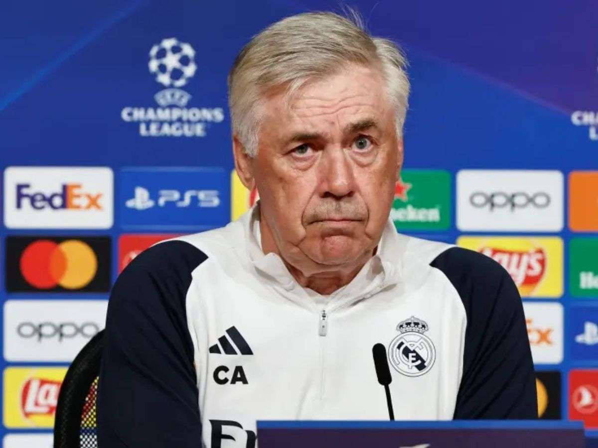 Ancelotti opinó del arbitraje en la previa del partido de Champions