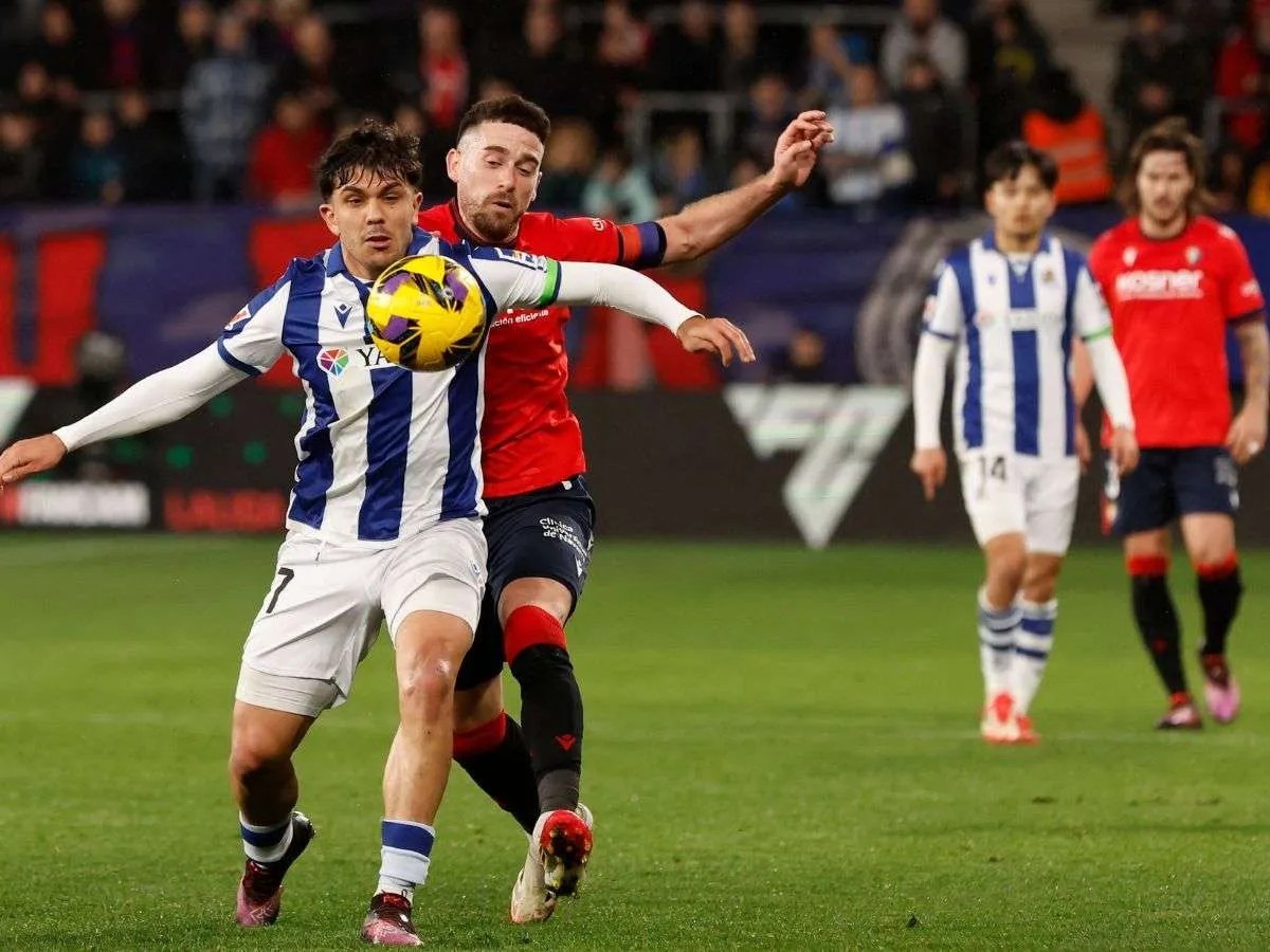 Aramburu cayó ante Osasuna - Líder en deportes