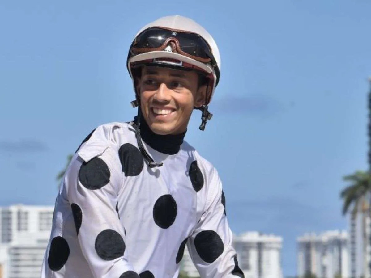 Edgard Zayas en el top tres de Gulfstream Park
