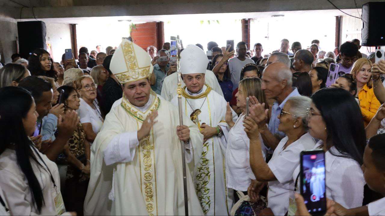 Feligresía yaracuyana recibió al IV Obispo de la Diócesis de San Felipe
