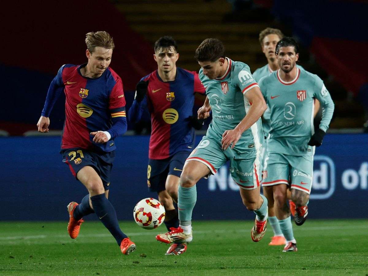 Atlético sacó un empate de infarto ante el Barça