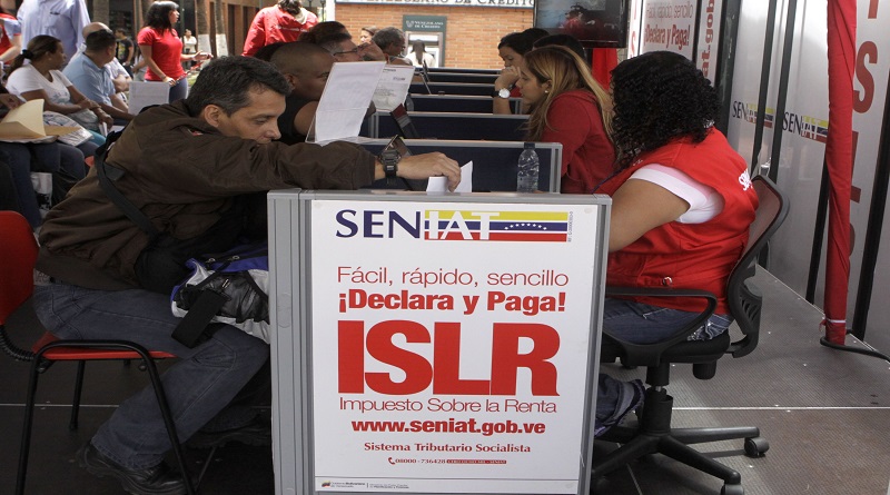 Seniat recuerda que hasta el 31 de marzo contribuyentes podrán declarar el ISLR