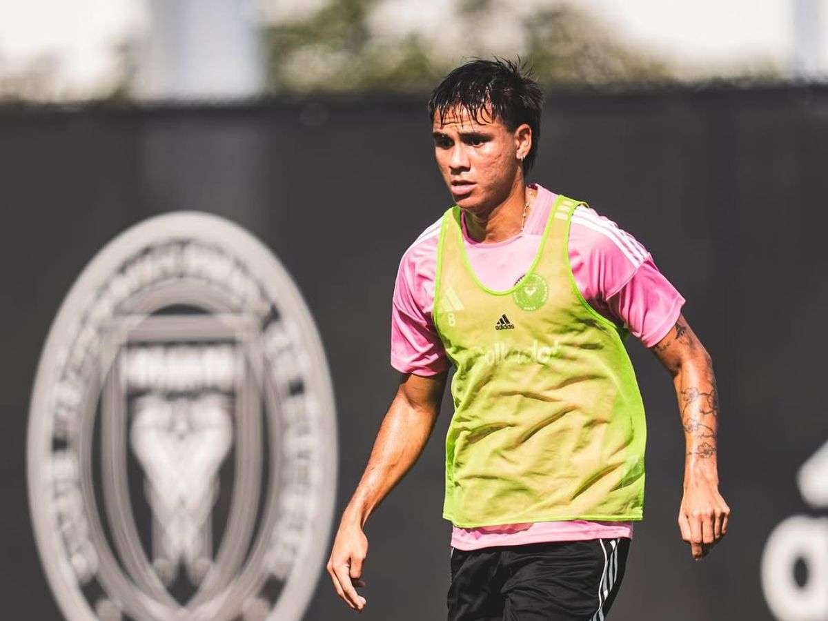 Telasco Segovia tuvo su primer entrenamiento con Miami