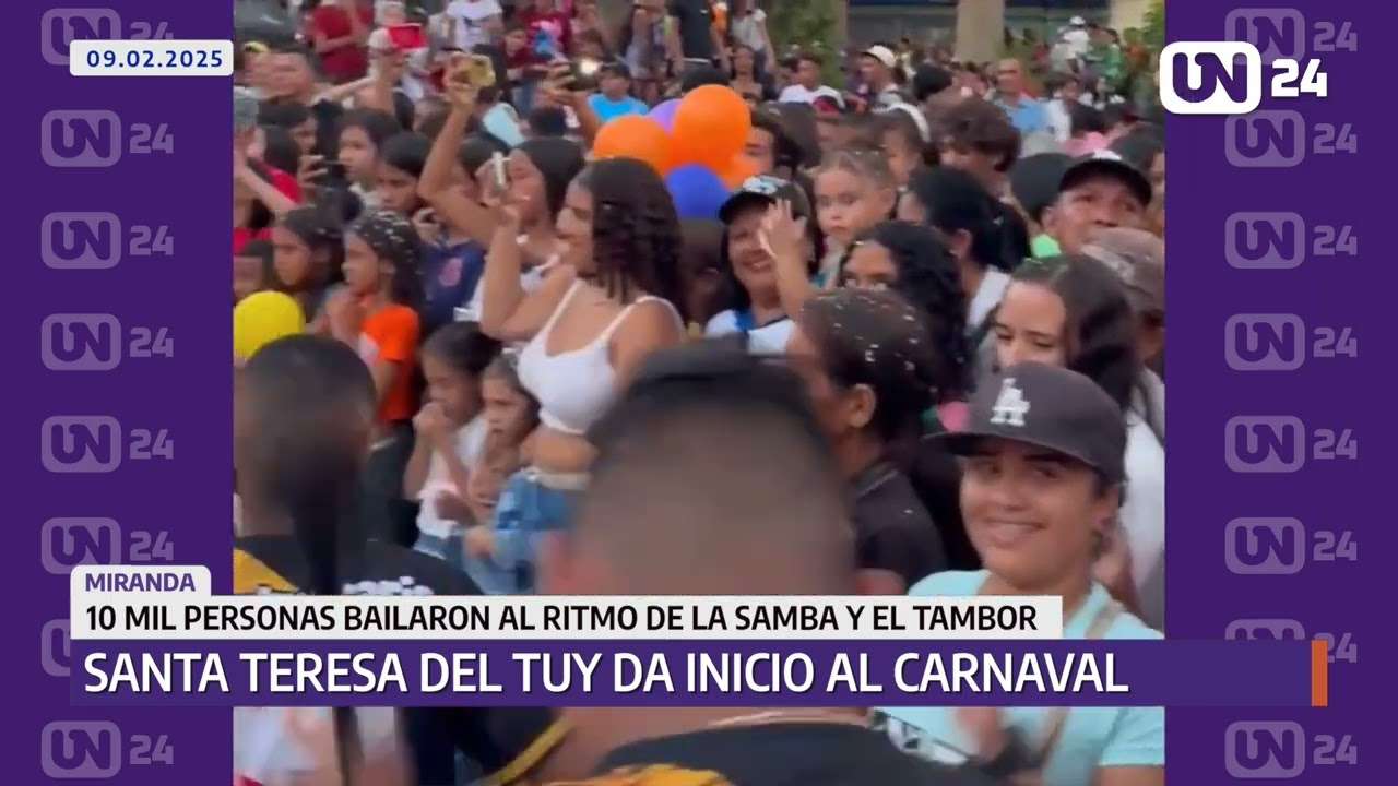 Santa Teresa del Tuy celebra el inicio del carnaval