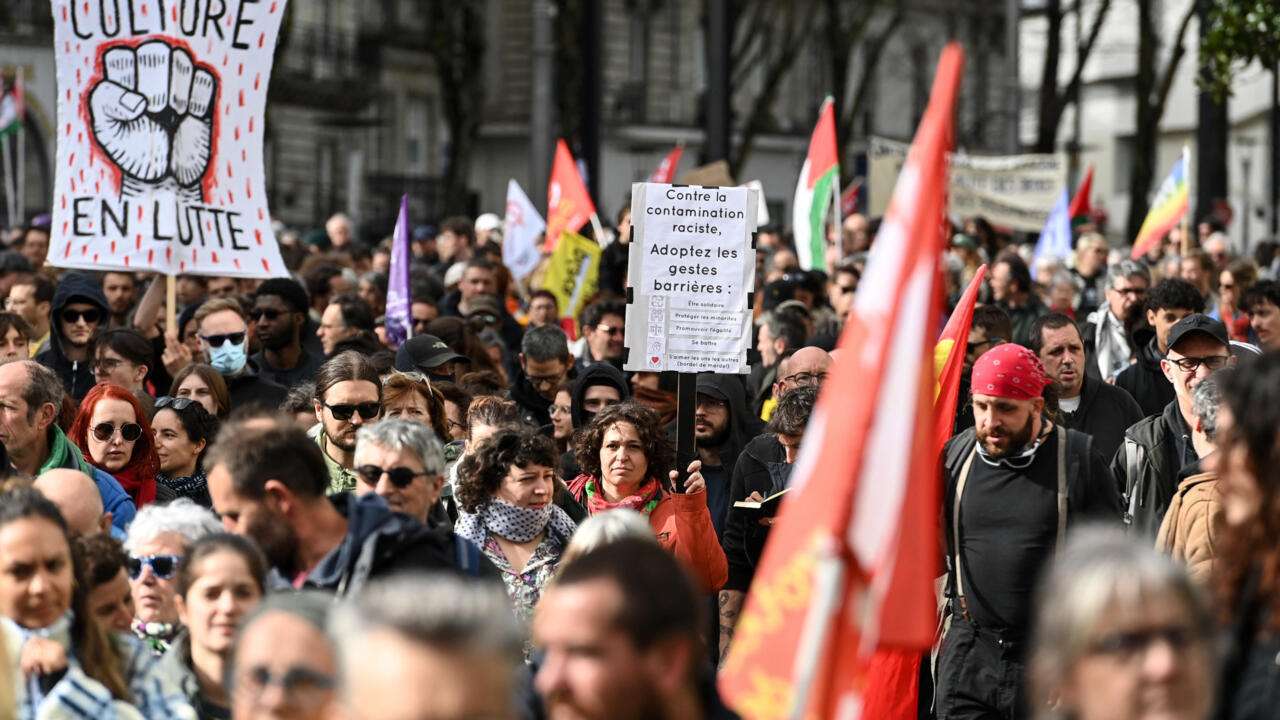 Francia se movilizó contra el racismo y el auge de la extrema derecha