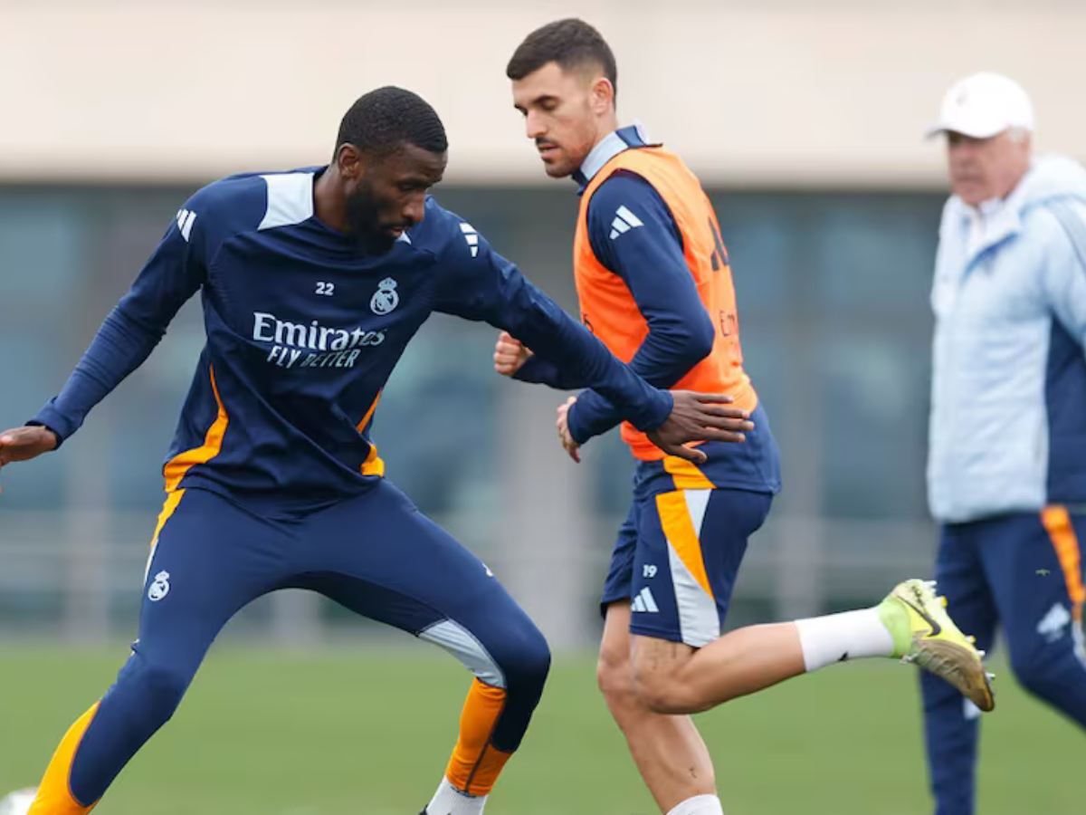 El Real Madrid descartaría a Rüdiger para el fin de semana
