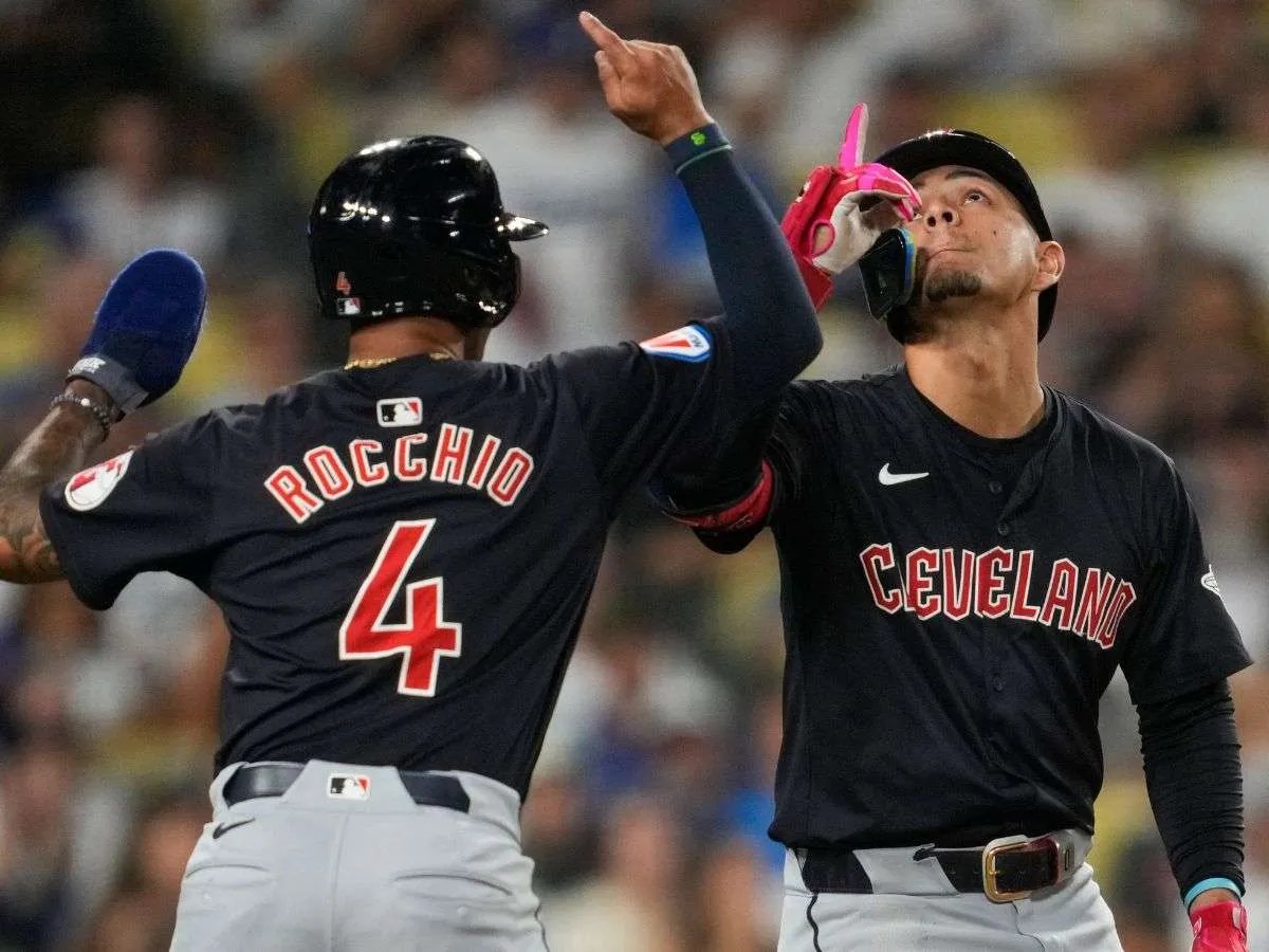 Brayan Rocchio sumó su cuarto juego multihits en Spring Training