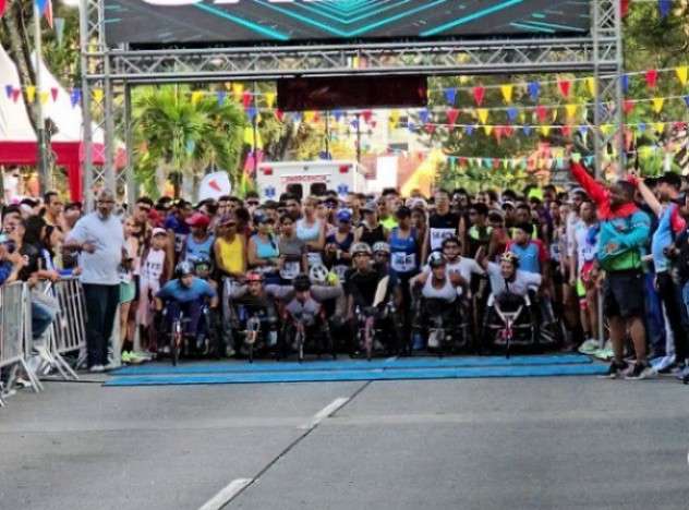 Participaron 2.000 atletas en carrera 5K en el Paseo Los Ilustres