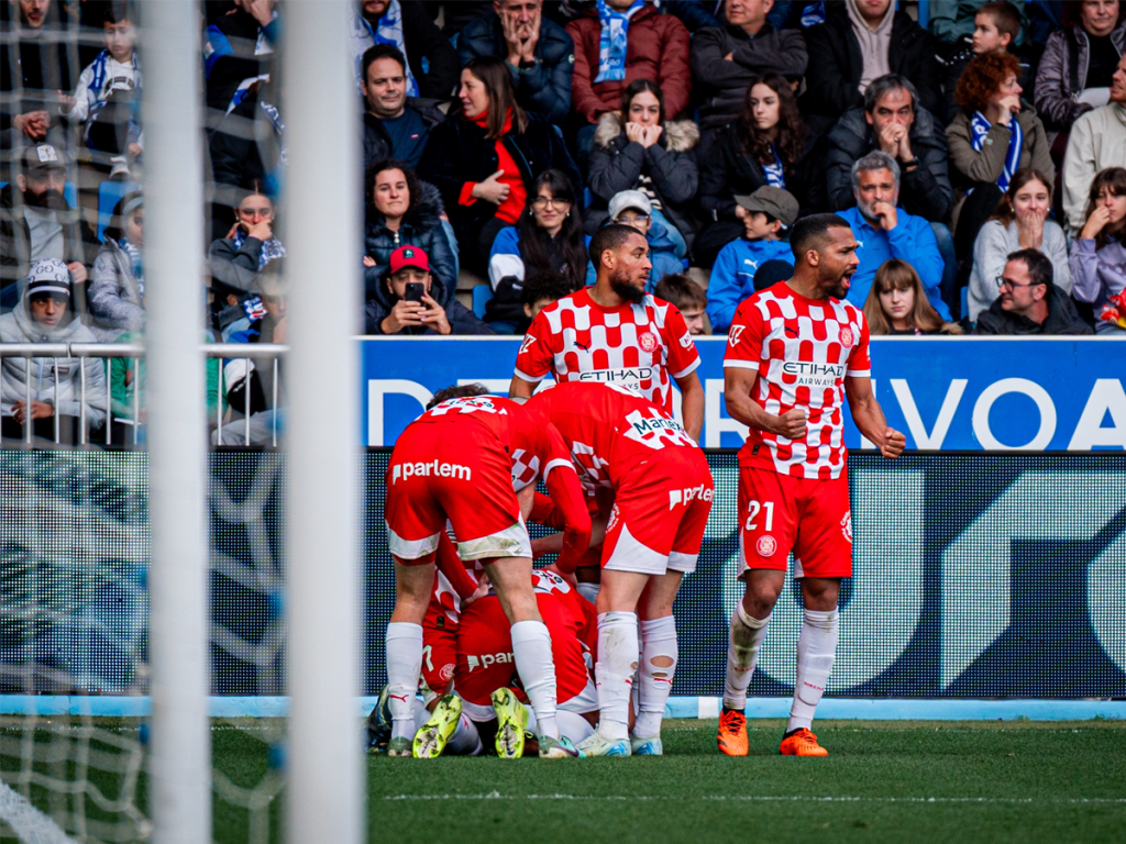 Yangel Herrera fue figura en el empate del Girona