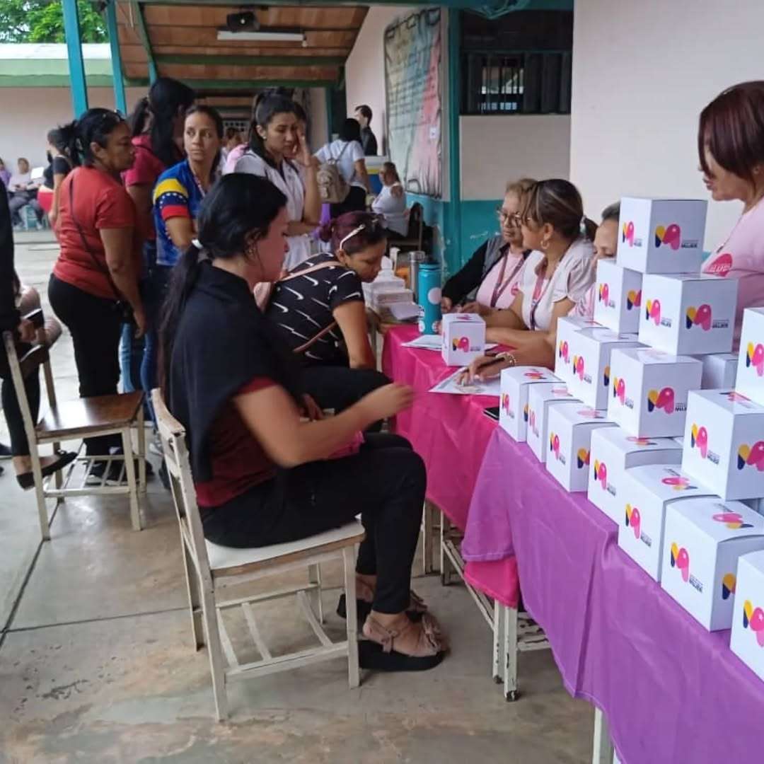 Jornada de la Gran Misión Mujer realizó 1.800 atenciones en Barinas 