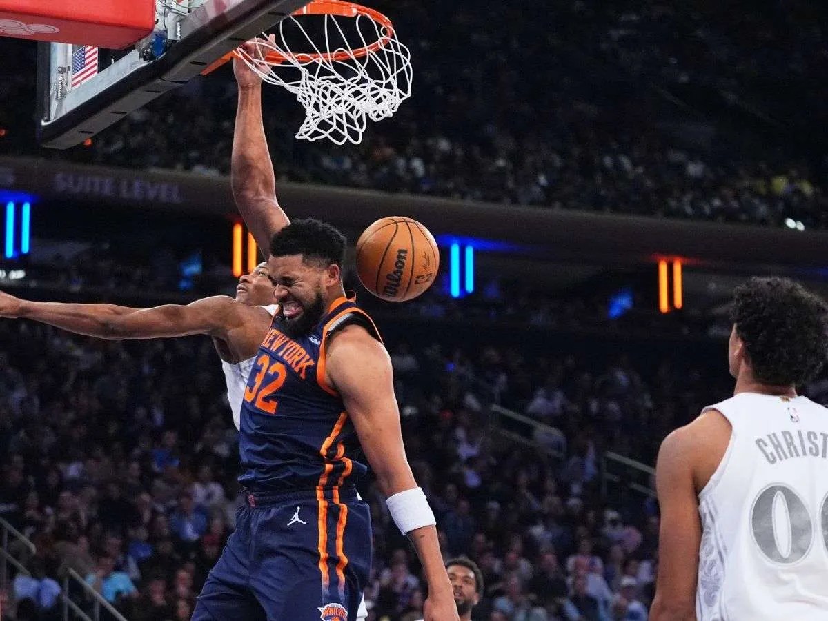 Towns y Hart hacen historia en los Knicks