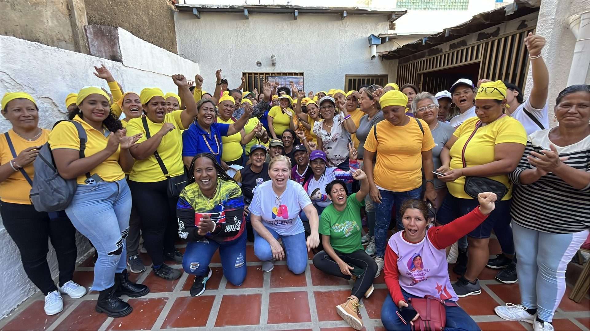 Movimiento Josefa Joaquina Sánchez se despliega en Nueva Esparta