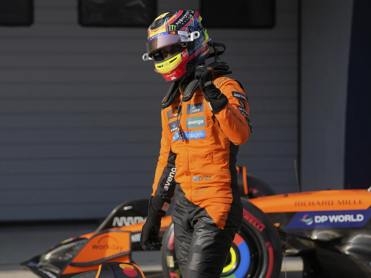 Piastri consigue su primera Pole Position en F1